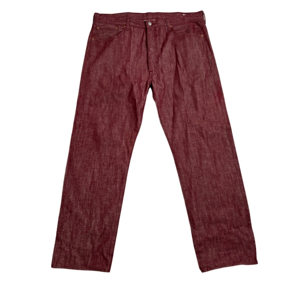Levi’s 501 Men’s Original Fit White Oak Cone Jeans Red Stone Washed W40 L32